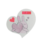 いやしのうさぎさん（個別スタンプ：5）