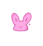 もちもちうさぎ㌨（個別スタンプ：1）