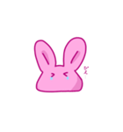 もちもちうさぎ㌨（個別スタンプ：4）