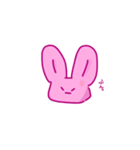 もちもちうさぎ㌨（個別スタンプ：5）