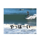 LIP'S SURF サーフィン写真のあいさつ系！（個別スタンプ：11）