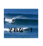 LIP'S SURF サーフィン写真のあいさつ系！（個別スタンプ：15）