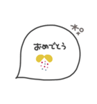 手書き◎吹き出し #4（個別スタンプ：29）