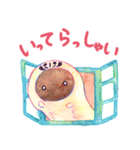 のんびりカイコ（個別スタンプ：6）