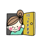 おだんごの女の子(敬語)（個別スタンプ：2）