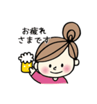 おだんごの女の子(敬語)（個別スタンプ：6）