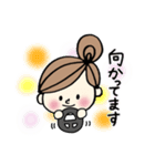 おだんごの女の子(敬語)（個別スタンプ：13）