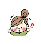 おだんごの女の子(敬語)（個別スタンプ：21）