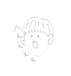 適当に描いた人（個別スタンプ：3）