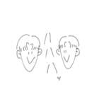 適当に描いた人（個別スタンプ：6）