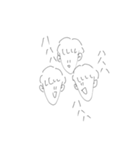 適当に描いた人（個別スタンプ：7）
