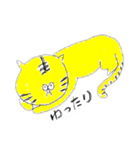 リボンネコ＆リボン犬（個別スタンプ：1）