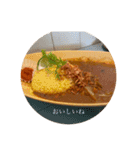 営業中に食べたものたち おいしいね（個別スタンプ：8）
