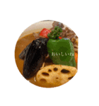 営業中に食べたものたち おいしいね（個別スタンプ：11）