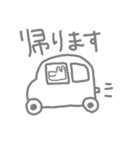 グレーのワニ（個別スタンプ：12）