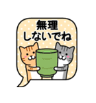 飛び出す！ねこワールド2 (吹き出し編)（個別スタンプ：12）