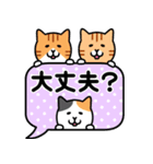 飛び出す！ねこワールド2 (吹き出し編)（個別スタンプ：22）