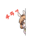 桜馬トウカLINEスタンプ1（個別スタンプ：4）