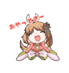 桜馬トウカLINEスタンプ1（個別スタンプ：8）