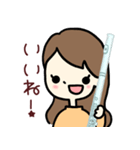 フルート大好きガール 2（個別スタンプ：12）