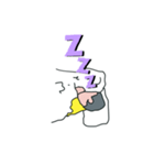 ずっと眠たいスタンプ（個別スタンプ：11）