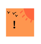 風景と文字（個別スタンプ：7）