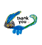 ゆうちゃんの絵のスタンプ（個別スタンプ：3）