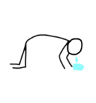 棒人間の日常 No.2（個別スタンプ：4）