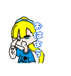 ピアス女子（個別スタンプ：2）