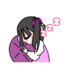 ピアス女子（個別スタンプ：3）