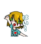 ピアス女子（個別スタンプ：5）