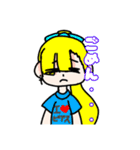 ピアス女子（個別スタンプ：11）