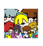ピアス女子（個別スタンプ：16）