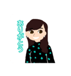 ミント好き女子の日常（個別スタンプ：1）