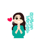 ミント好き女子の日常（個別スタンプ：2）