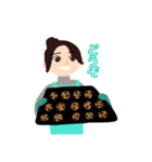 ミント好き女子の日常（個別スタンプ：18）