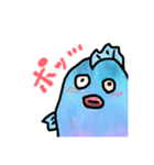 美脚半魚人（個別スタンプ：4）