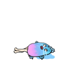 美脚半魚人（個別スタンプ：7）