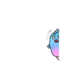 美脚半魚人（個別スタンプ：8）