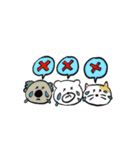 のらりくらりのしろくまさんと仲間たち（個別スタンプ：23）
