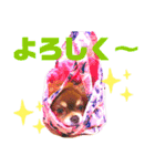 チョコちゃんスタンプ♡*(ごきげん編)（個別スタンプ：40）