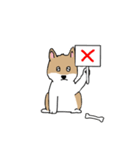 クンクンあいさつ（個別スタンプ：8）