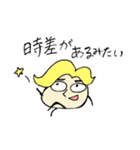 いいわけ上手なもち丸くん（個別スタンプ：24）