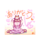 ピクピクン先生が私を描いて頂いたスタンプ（個別スタンプ：8）