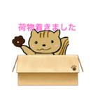 りすちゃんのかわいいスタンプ（個別スタンプ：7）