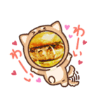 ハンバーガーだよ（個別スタンプ：2）
