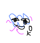 子供落書き風（個別スタンプ：6）
