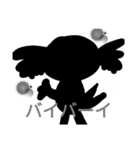 ちょっと抜けてるうちのウーパーさん♪（個別スタンプ：9）