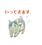 ハチワレ猫のかぶきちゃん（個別スタンプ：2）