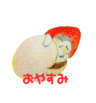 ハチワレ猫のかぶきちゃん（個別スタンプ：6）